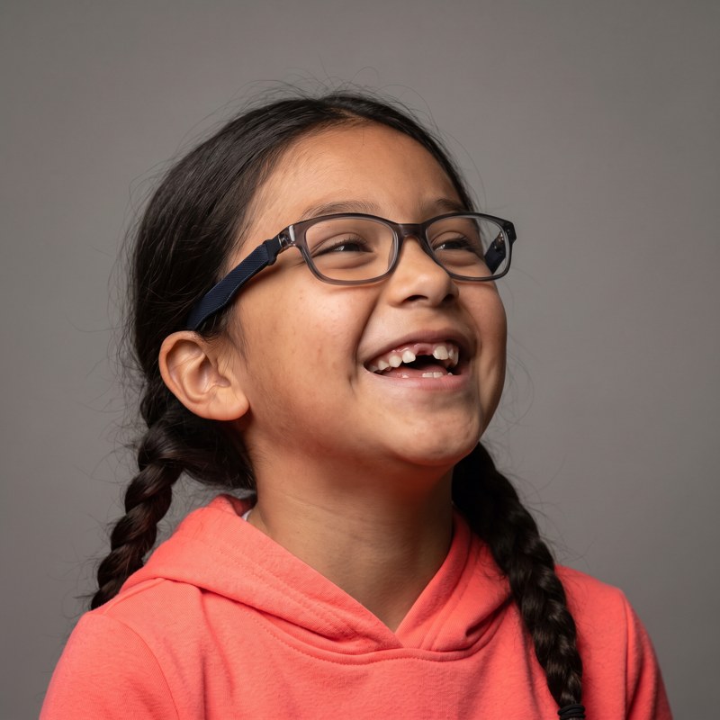 Lucia, age 9